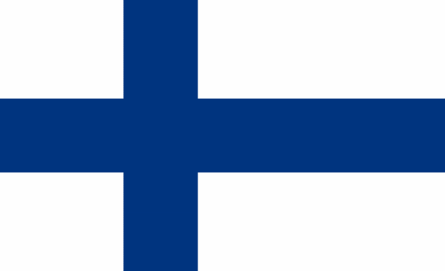 Vlag Finland - 100x150cm Spun-Poly